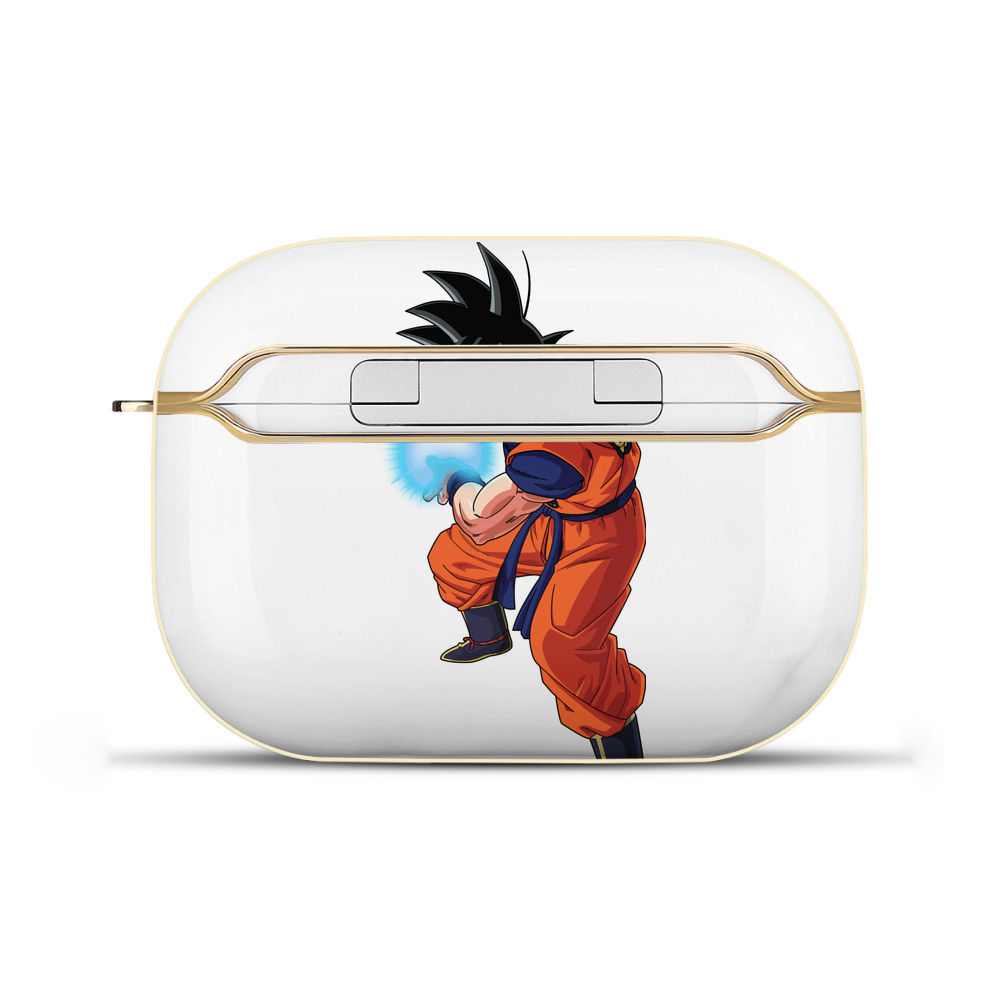 （画像用） ドラゴンボール 孫悟空（そん ごくう）Son Goku カカロット DRAGON BALL Kakarotto 【AirPods Pro用】ハードシェル保護ケース｜耐衝撃・防指紋・カラビナ付き商品仕様