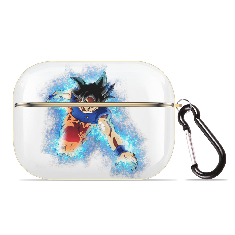 （画像用） ドラゴンボール 孫悟空（そん ごくう）Son Goku カカロット DRAGON BALL Kakarotto 【AirPods Pro用】ハードシェル保護ケース｜耐衝撃・防指紋・カラビナ付き商品仕様