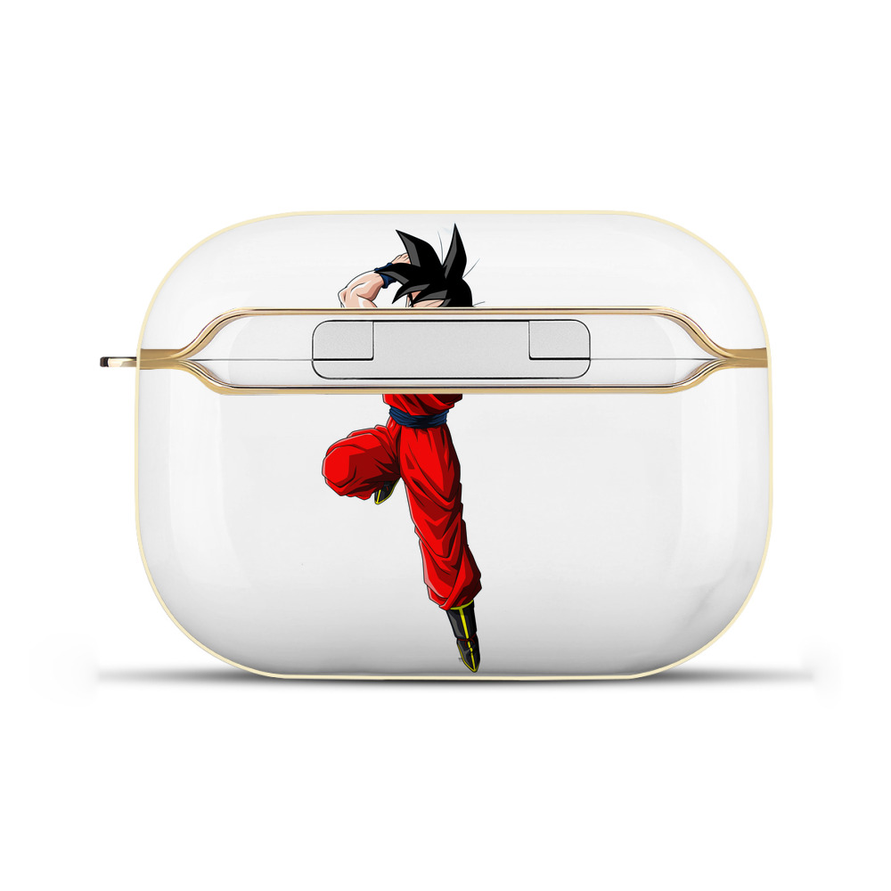 （画像用） ドラゴンボール 孫悟空（そん ごくう）Son Goku カカロット DRAGON BALL Kakarotto 【AirPods Pro用】ハードシェル保護ケース｜耐衝撃・防指紋・カラビナ付き商品仕様