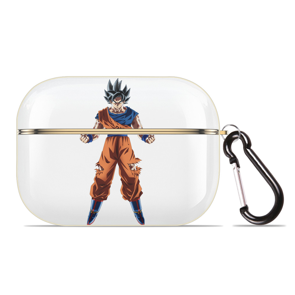 （画像用） ドラゴンボール 孫悟空（そん ごくう）Son Goku カカロット DRAGON BALL Kakarotto 【AirPods Pro用】ハードシェル保護ケース｜耐衝撃・防指紋・カラビナ付き商品仕様