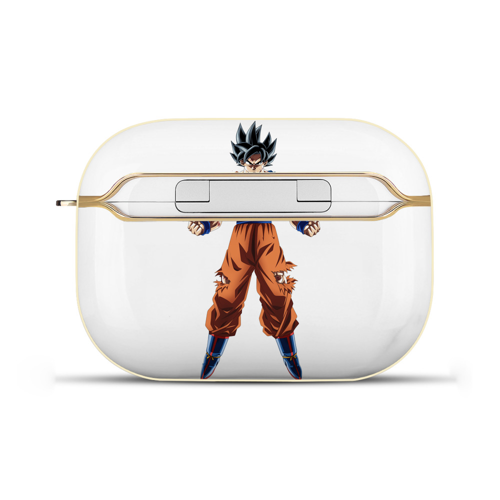 （画像用） ドラゴンボール 孫悟空（そん ごくう）Son Goku カカロット DRAGON BALL Kakarotto 【AirPods Pro用】ハードシェル保護ケース｜耐衝撃・防指紋・カラビナ付き商品仕様