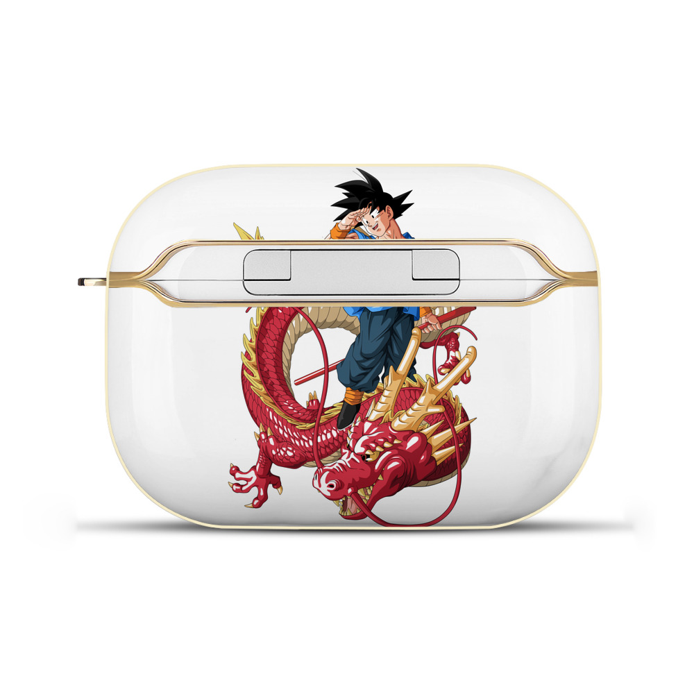 （画像用） ドラゴンボール 孫悟空（そん ごくう）Son Goku カカロット DRAGON BALL Kakarotto 【AirPods Pro用】ハードシェル保護ケース｜耐衝撃・防指紋・カラビナ付き商品仕様