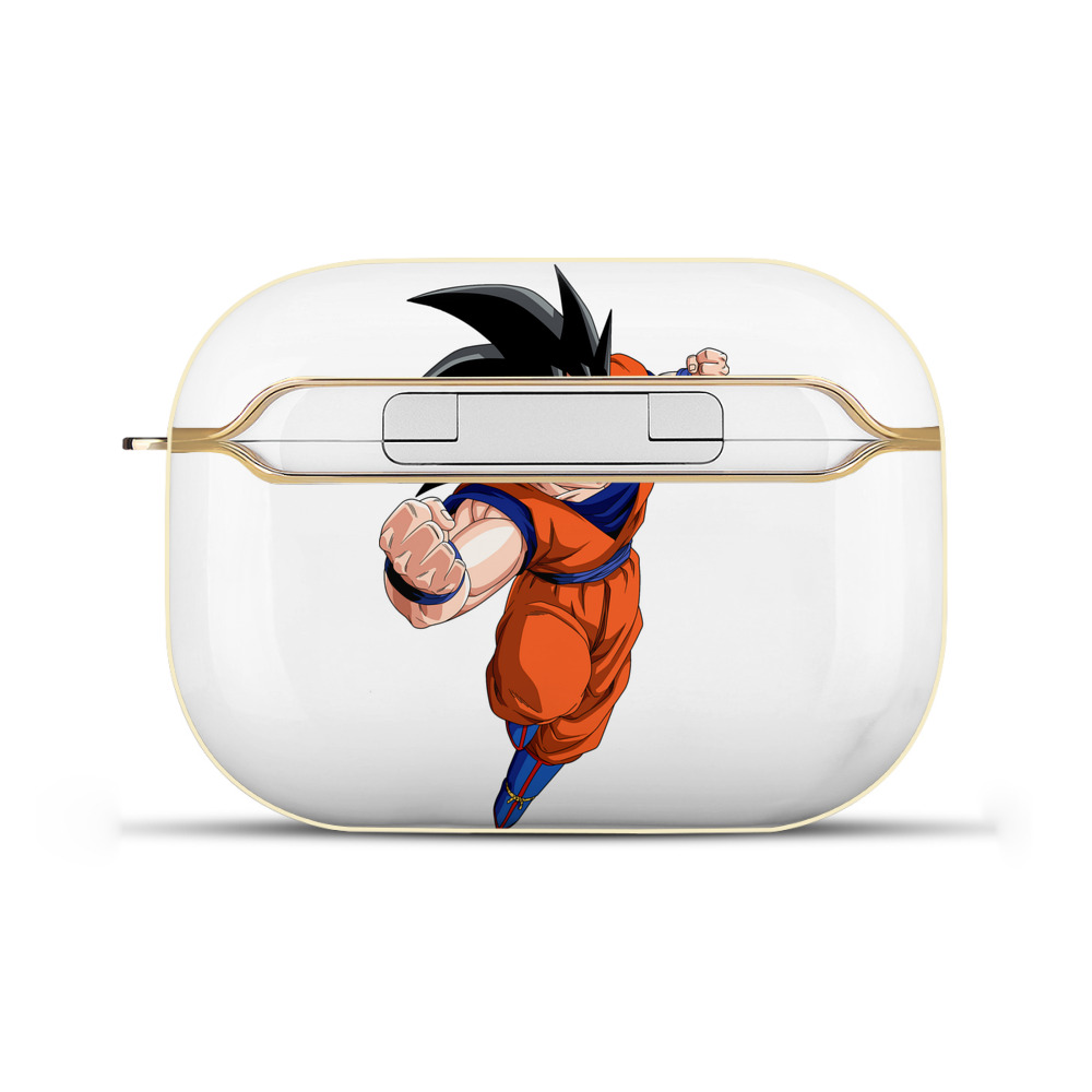 （画像用） ドラゴンボール 孫悟空（そん ごくう）Son Goku カカロット DRAGON BALL Kakarotto 【AirPods Pro用】ハードシェル保護ケース｜耐衝撃・防指紋・カラビナ付き商品仕様