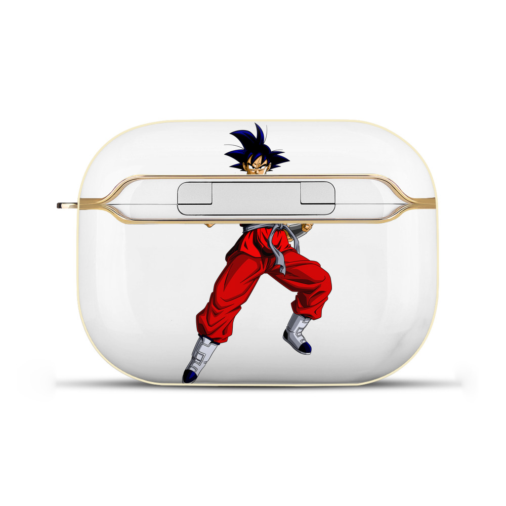 （画像用） ドラゴンボール 孫悟空（そん ごくう）Son Goku カカロット DRAGON BALL Kakarotto 【AirPods Pro用】ハードシェル保護ケース｜耐衝撃・防指紋・カラビナ付き商品仕様