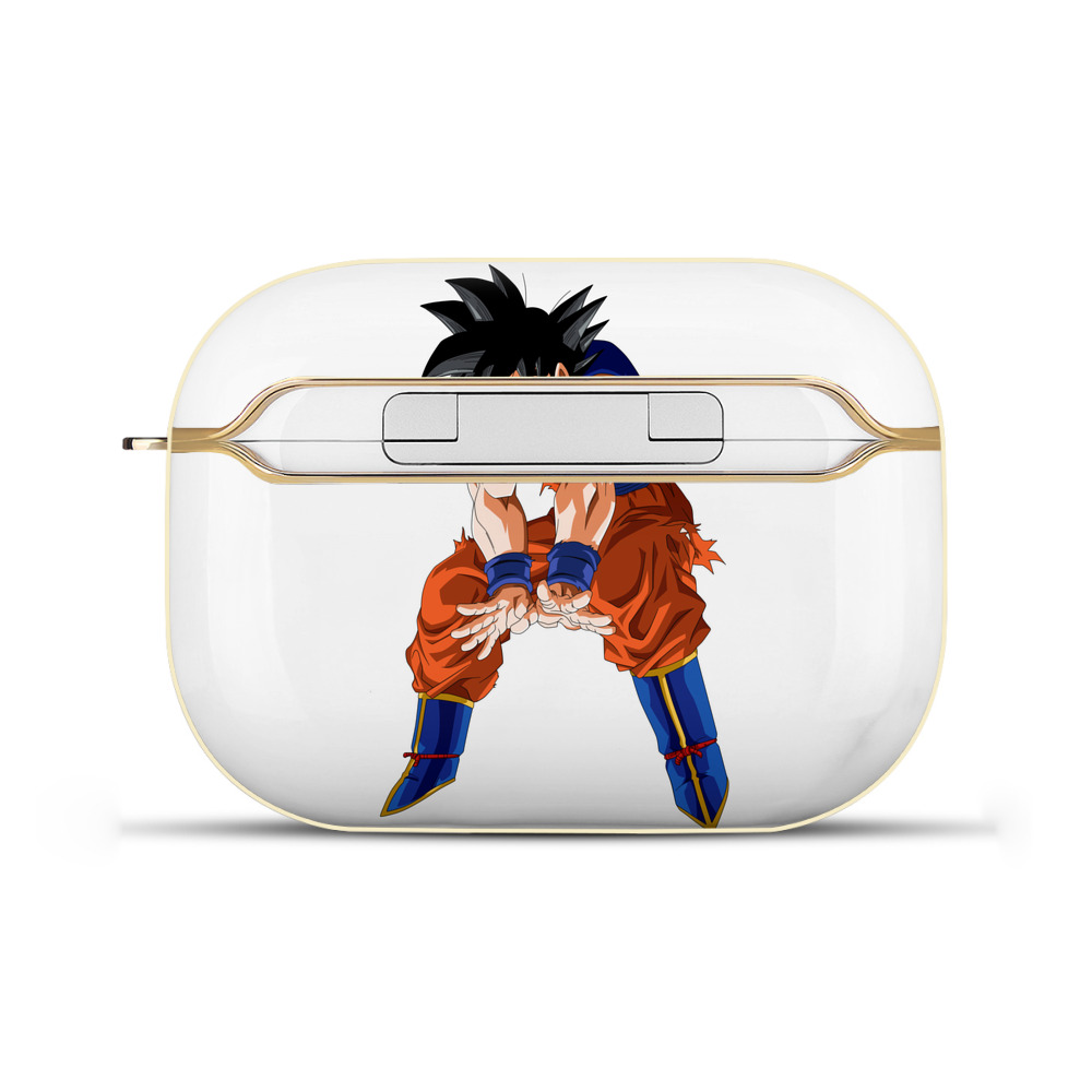 （画像用） ドラゴンボール 孫悟空（そん ごくう）Son Goku カカロット DRAGON BALL Kakarotto 【AirPods Pro用】ハードシェル保護ケース｜耐衝撃・防指紋・カラビナ付き商品仕様