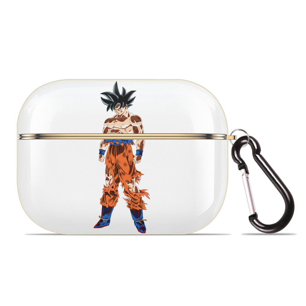 （画像用） ドラゴンボール 孫悟空（そん ごくう）Son Goku カカロット DRAGON BALL Kakarotto 【AirPods Pro用】ハードシェル保護ケース｜耐衝撃・防指紋・カラビナ付き商品仕様