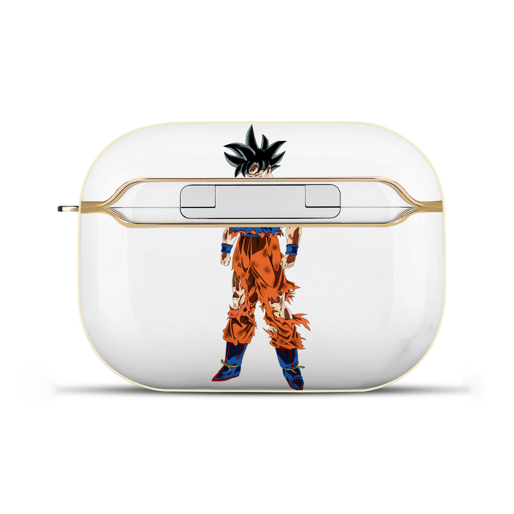 （画像用） ドラゴンボール 孫悟空（そん ごくう）Son Goku カカロット DRAGON BALL Kakarotto 【AirPods Pro用】ハードシェル保護ケース｜耐衝撃・防指紋・カラビナ付き商品仕様