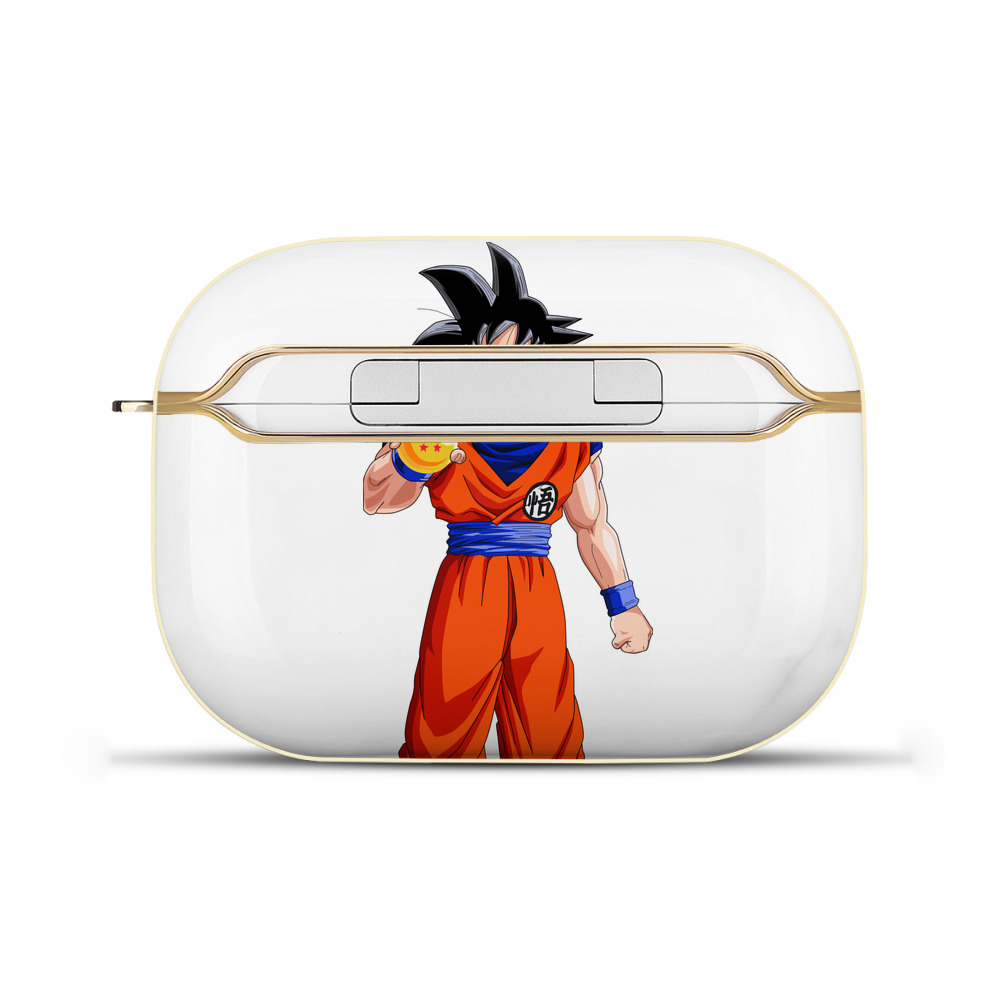 （画像用） ドラゴンボール 孫悟空（そん ごくう）Son Goku カカロット DRAGON BALL Kakarotto 【AirPods Pro用】ハードシェル保護ケース｜耐衝撃・防指紋・カラビナ付き商品仕様
