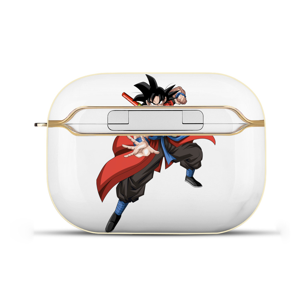 （画像用） ドラゴンボール 孫悟空（そん ごくう）Son Goku カカロット DRAGON BALL Kakarotto 【AirPods Pro用】ハードシェル保護ケース｜耐衝撃・防指紋・カラビナ付き商品仕様