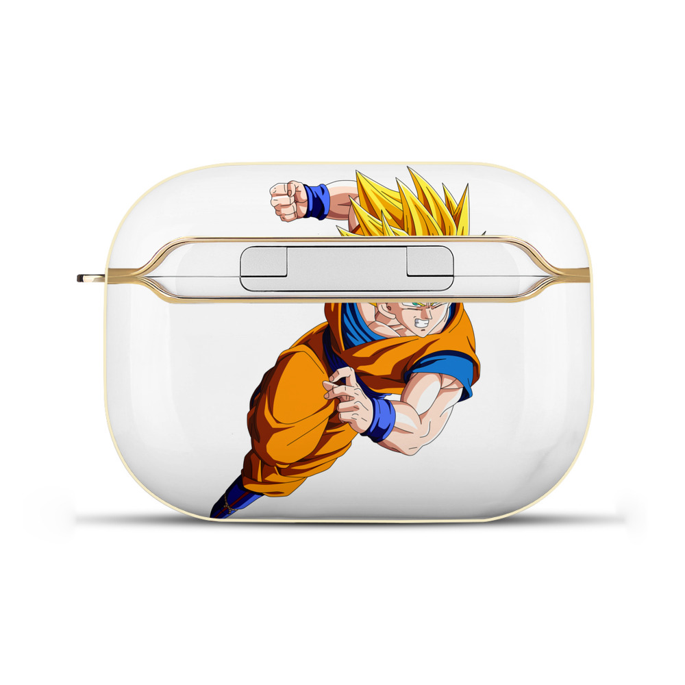 （画像用） ドラゴンボール 孫悟空（そん ごくう）Son Goku カカロット DRAGON BALL Kakarotto 【AirPods Pro用】ハードシェル保護ケース｜耐衝撃・防指紋・カラビナ付き商品仕様