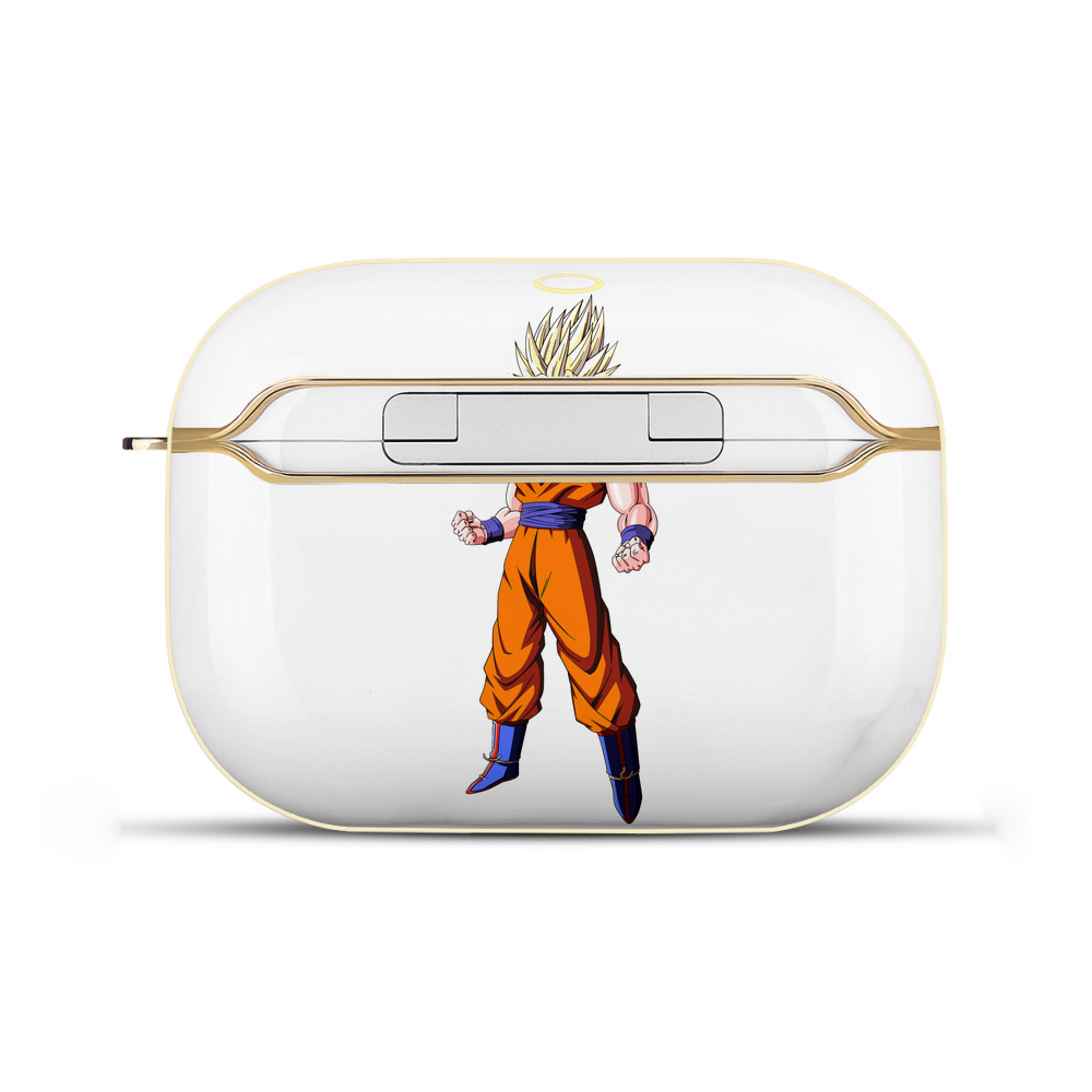 （画像用） ドラゴンボール 孫悟空（そん ごくう）Son Goku カカロット DRAGON BALL Kakarotto 【AirPods Pro用】ハードシェル保護ケース｜耐衝撃・防指紋・カラビナ付き商品仕様