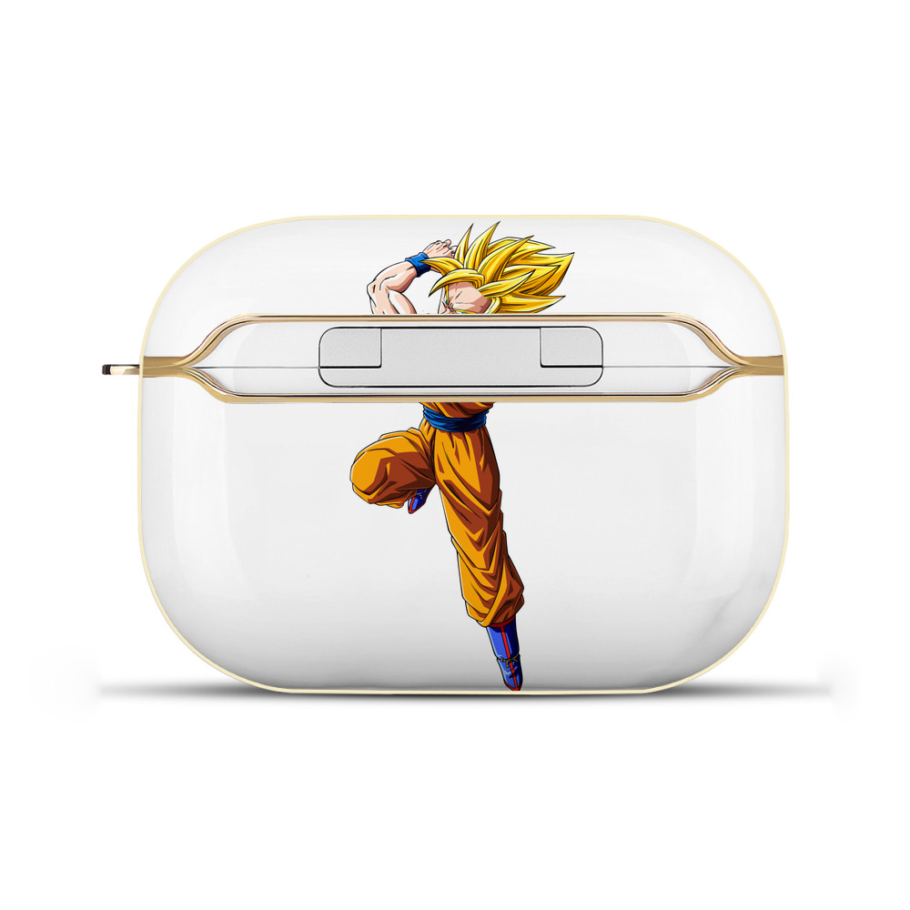 （画像用） ドラゴンボール 孫悟空（そん ごくう）Son Goku カカロット DRAGON BALL Kakarotto 【AirPods Pro用】ハードシェル保護ケース｜耐衝撃・防指紋・カラビナ付き商品仕様