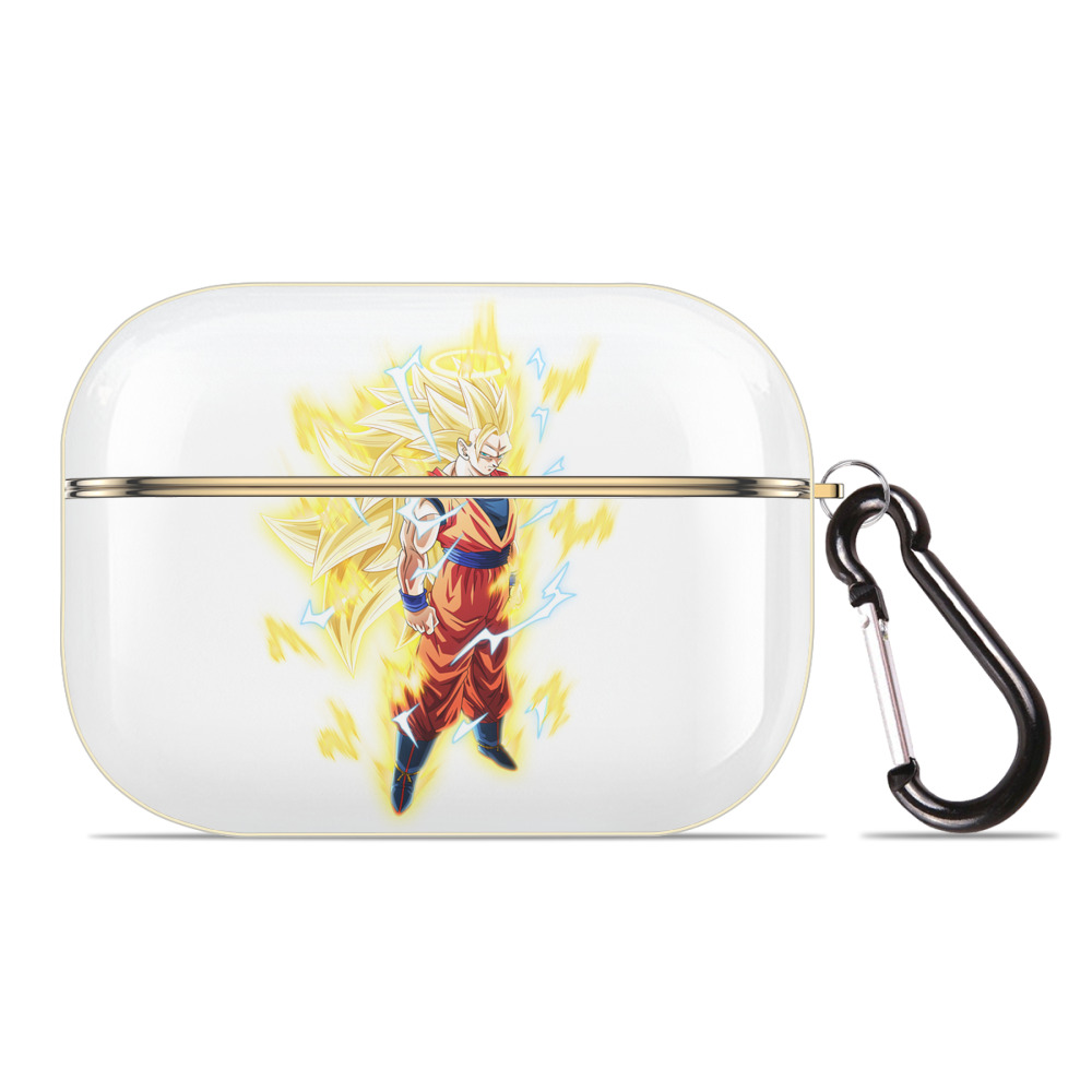 （画像用） ドラゴンボール 孫悟空（そん ごくう）Son Goku カカロット DRAGON BALL Kakarotto 【AirPods Pro用】ハードシェル保護ケース｜耐衝撃・防指紋・カラビナ付き商品仕様