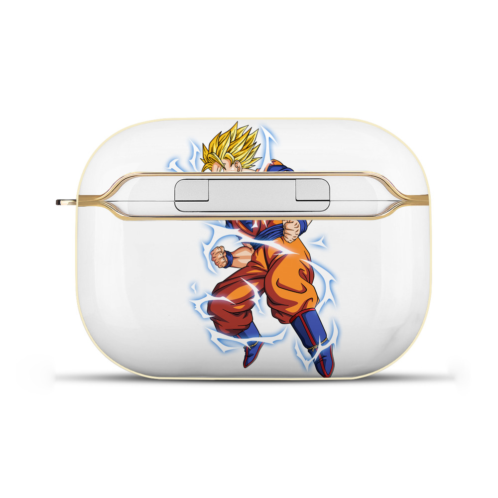 （画像用） ドラゴンボール 孫悟空（そん ごくう）Son Goku カカロット DRAGON BALL Kakarotto 【AirPods Pro用】ハードシェル保護ケース｜耐衝撃・防指紋・カラビナ付き商品仕様