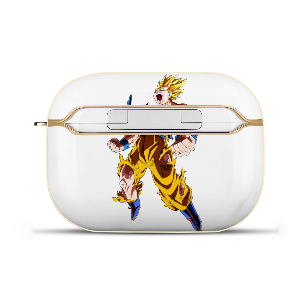 （画像用） ドラゴンボール 孫悟空（そん ごくう）Son Goku カカロット DRAGON BALL Kakarotto 【AirPods Pro用】ハードシェル保護ケース｜耐衝撃・防指紋・カラビナ付き商品仕様