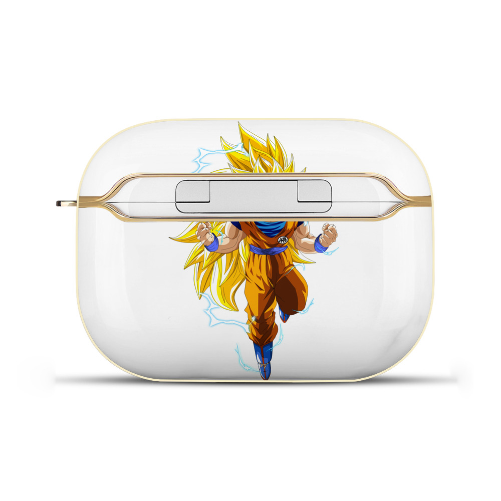 （画像用） ドラゴンボール 孫悟空（そん ごくう）Son Goku カカロット DRAGON BALL Kakarotto 【AirPods Pro用】ハードシェル保護ケース｜耐衝撃・防指紋・カラビナ付き商品仕様