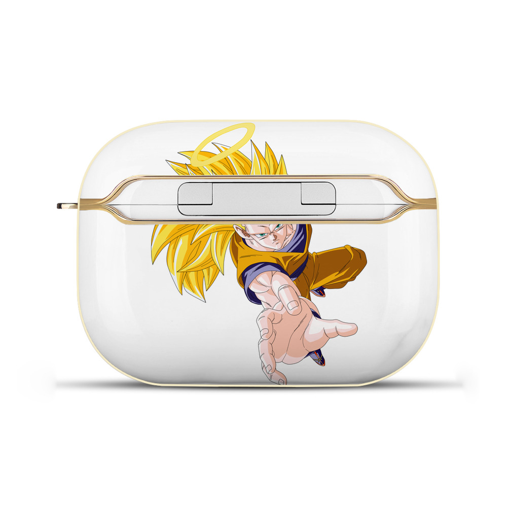 （画像用） ドラゴンボール 孫悟空（そん ごくう）Son Goku カカロット DRAGON BALL Kakarotto 【AirPods Pro用】ハードシェル保護ケース｜耐衝撃・防指紋・カラビナ付き商品仕様