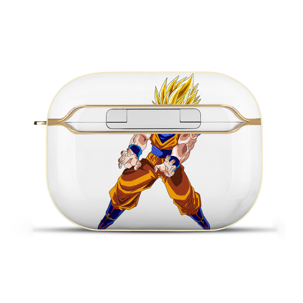 （画像用） ドラゴンボール 孫悟空（そん ごくう）Son Goku カカロット DRAGON BALL Kakarotto 【AirPods Pro用】ハードシェル保護ケース｜耐衝撃・防指紋・カラビナ付き商品仕様