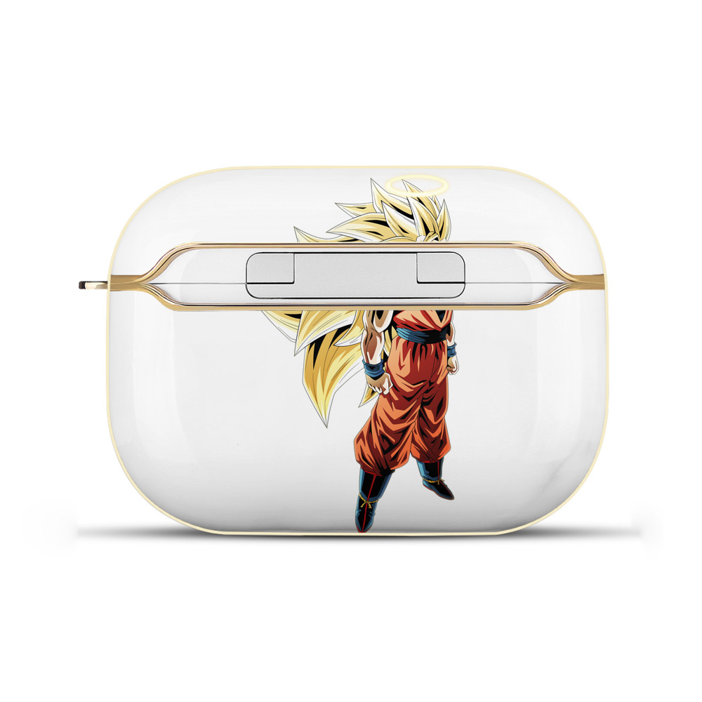 （画像用） ドラゴンボール 孫悟空（そん ごくう）Son Goku カカロット DRAGON BALL Kakarotto 【AirPods Pro用】ハードシェル保護ケース｜耐衝撃・防指紋・カラビナ付き商品仕様