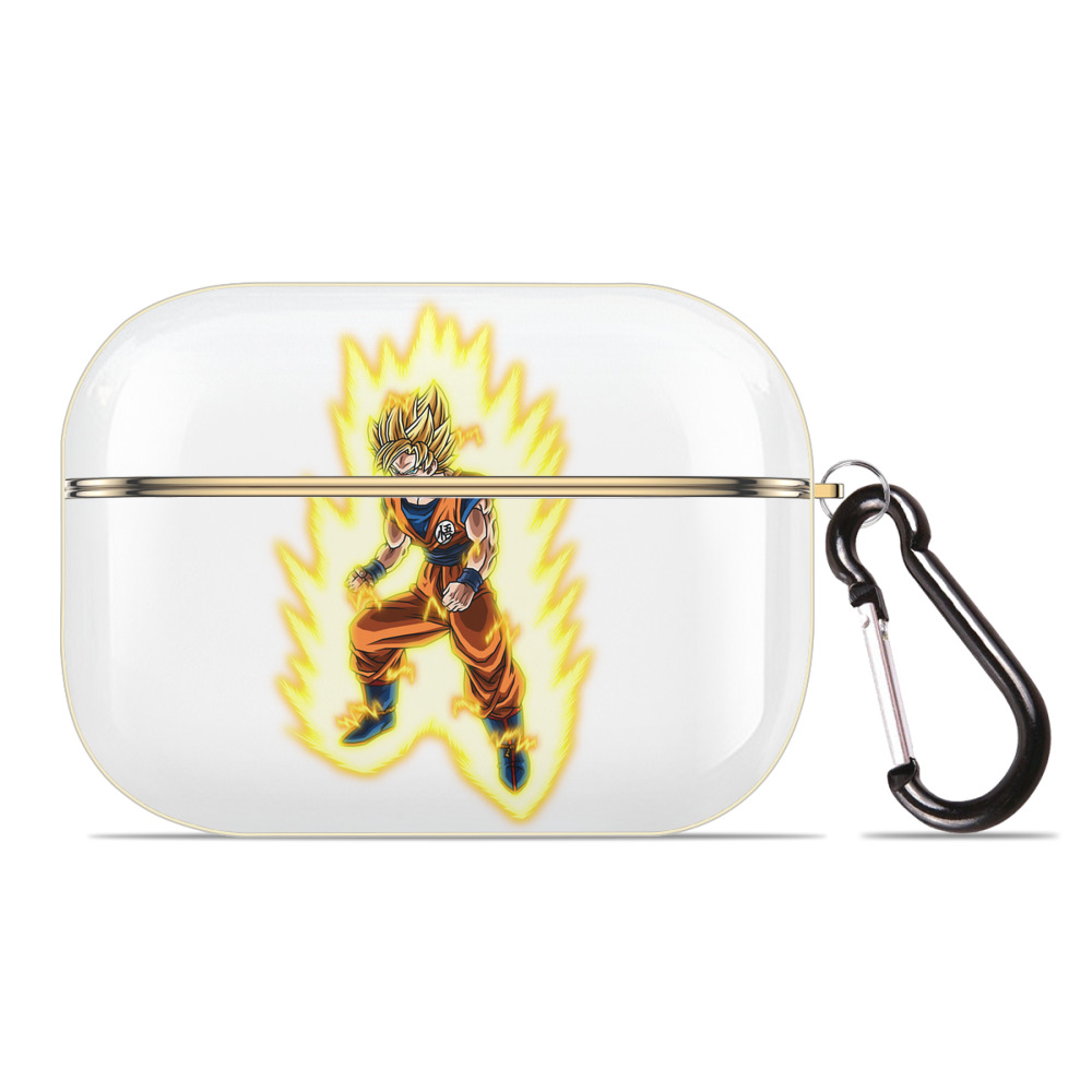 （画像用） ドラゴンボール 孫悟空（そん ごくう）Son Goku カカロット DRAGON BALL Kakarotto 【AirPods Pro用】ハードシェル保護ケース｜耐衝撃・防指紋・カラビナ付き商品仕様