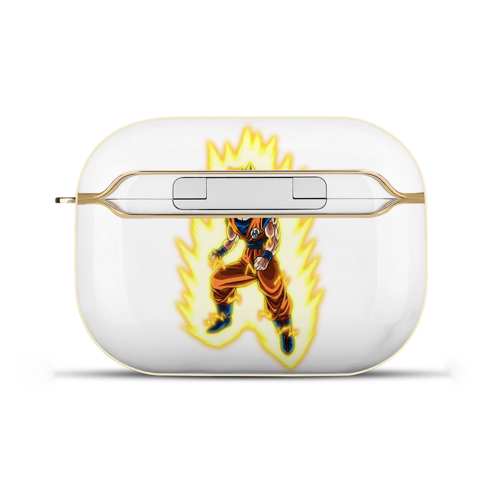 （画像用） ドラゴンボール 孫悟空（そん ごくう）Son Goku カカロット DRAGON BALL Kakarotto 【AirPods Pro用】ハードシェル保護ケース｜耐衝撃・防指紋・カラビナ付き商品仕様