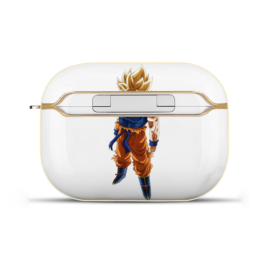 （画像用） ドラゴンボール 孫悟空（そん ごくう）Son Goku カカロット DRAGON BALL Kakarotto 【AirPods Pro用】ハードシェル保護ケース｜耐衝撃・防指紋・カラビナ付き商品仕様