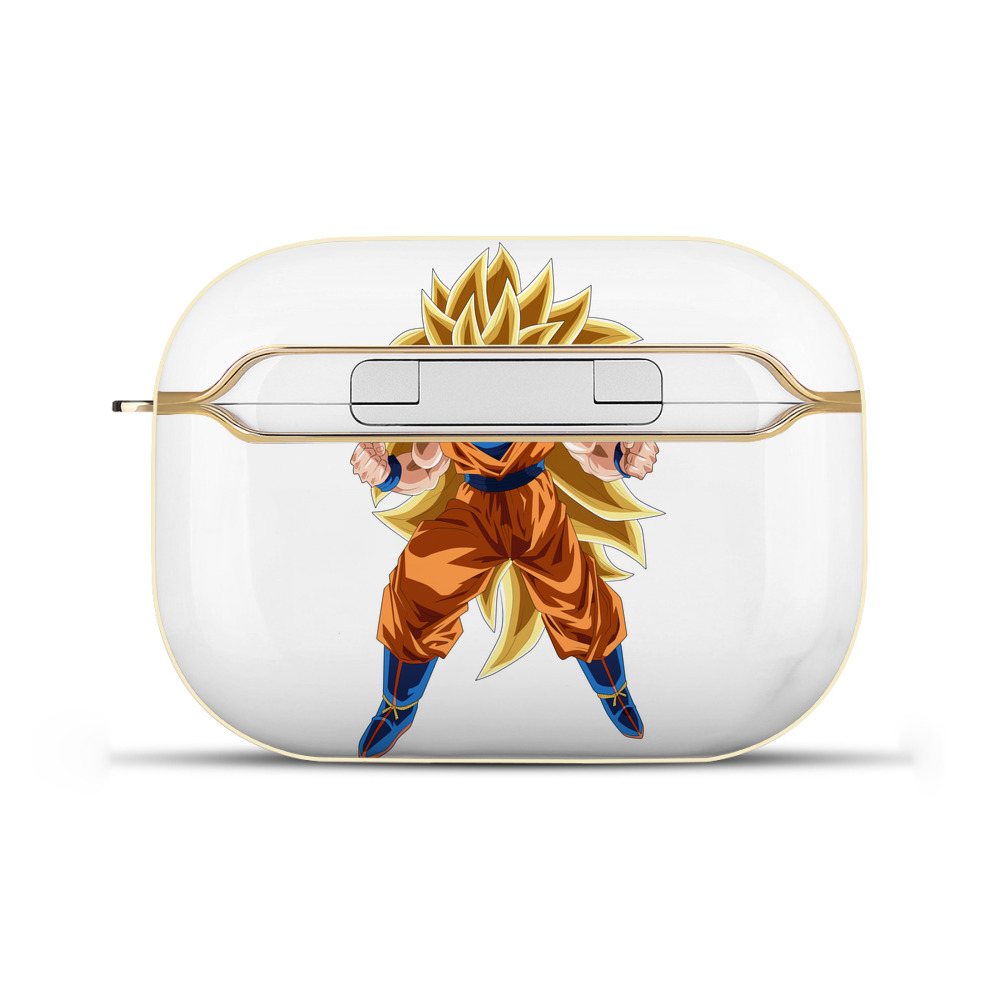 （画像用） ドラゴンボール 孫悟空（そん ごくう）Son Goku カカロット DRAGON BALL Kakarotto 【AirPods Pro用】ハードシェル保護ケース｜耐衝撃・防指紋・カラビナ付き商品仕様