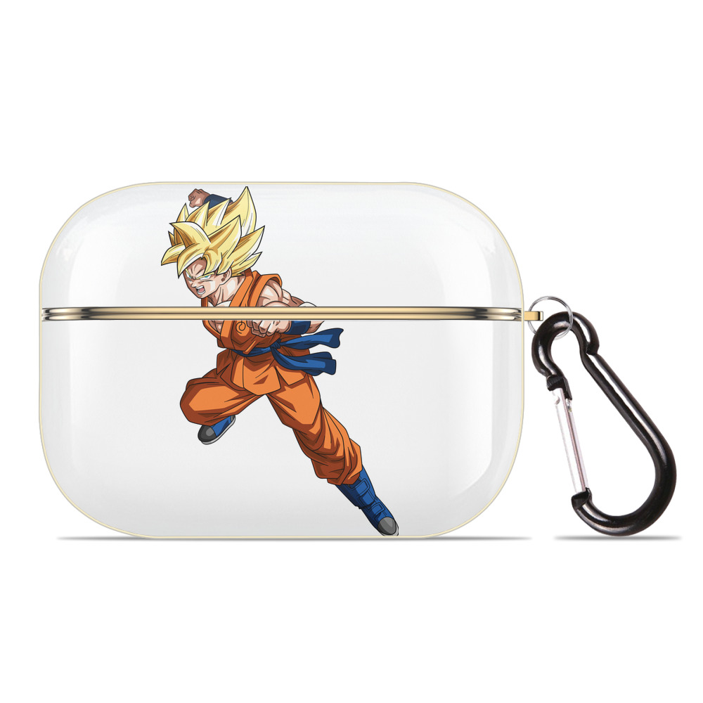 （画像用） ドラゴンボール 孫悟空（そん ごくう）Son Goku カカロット DRAGON BALL Kakarotto 【AirPods Pro用】ハードシェル保護ケース｜耐衝撃・防指紋・カラビナ付き商品仕様