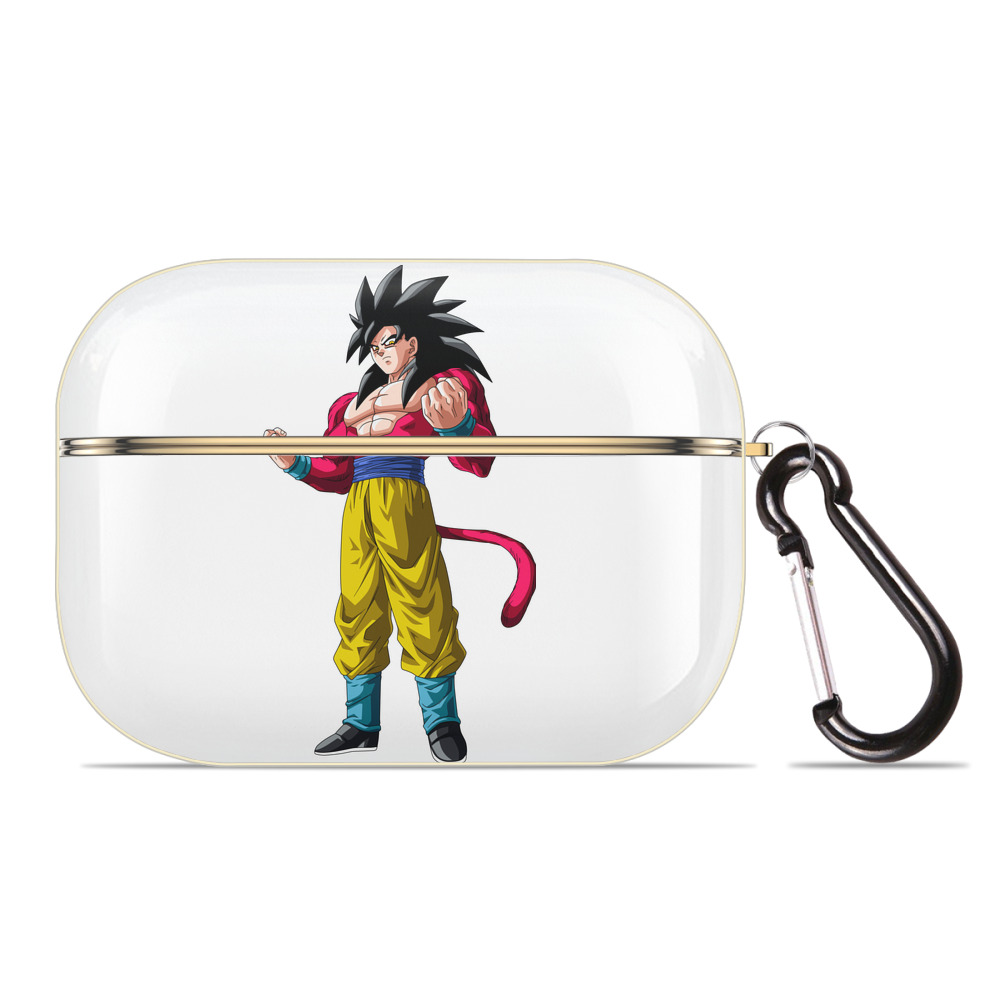 （画像用） ドラゴンボール 孫悟空（そん ごくう）Son Goku カカロット DRAGON BALL Kakarotto 【AirPods Pro用】ハードシェル保護ケース｜耐衝撃・防指紋・カラビナ付き商品仕様