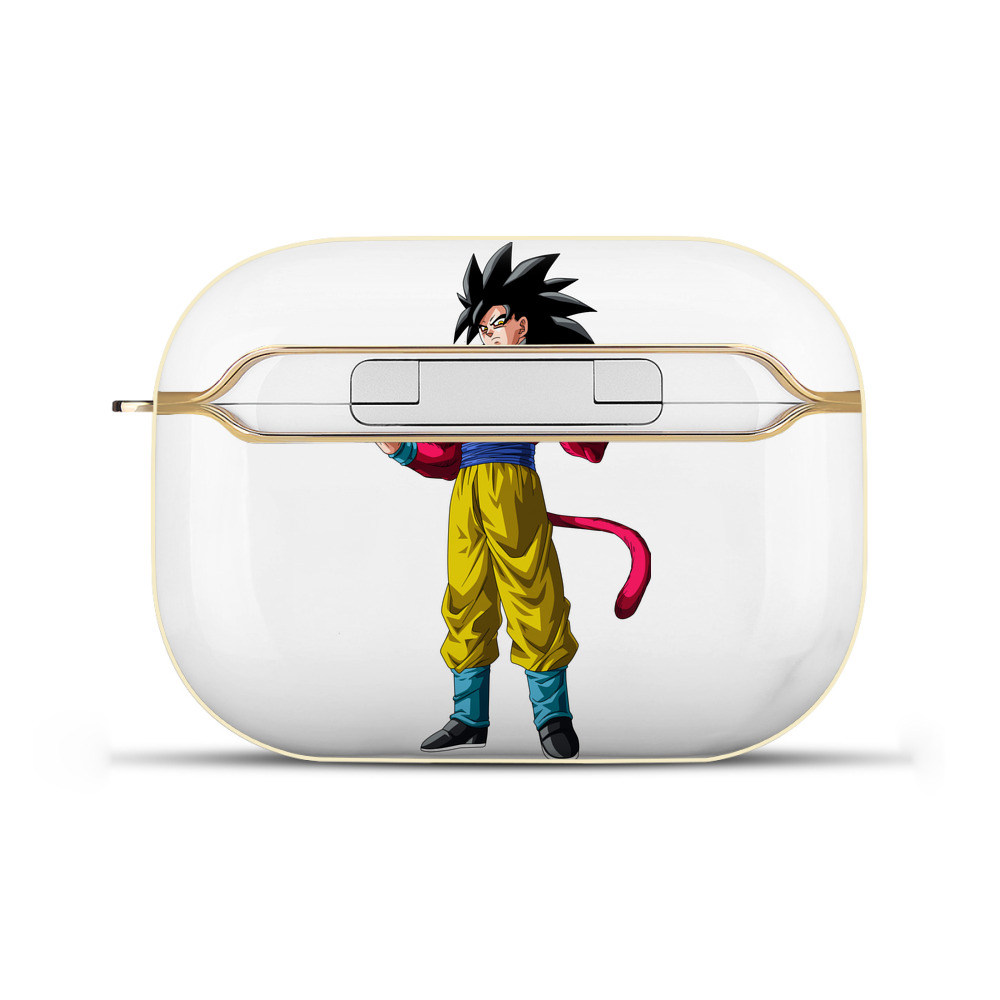 （画像用） ドラゴンボール 孫悟空（そん ごくう）Son Goku カカロット DRAGON BALL Kakarotto 【AirPods Pro用】ハードシェル保護ケース｜耐衝撃・防指紋・カラビナ付き商品仕様