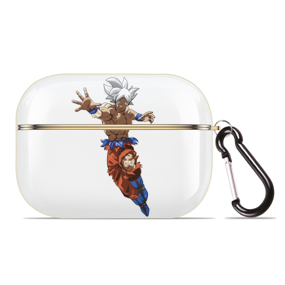 （画像用） ドラゴンボール 孫悟空（そん ごくう）Son Goku カカロット DRAGON BALL Kakarotto 【AirPods Pro用】ハードシェル保護ケース｜耐衝撃・防指紋・カラビナ付き商品仕様