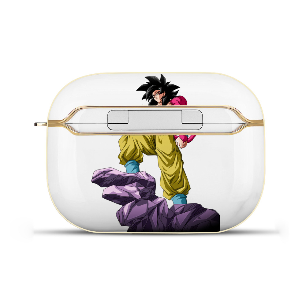 （画像用） ドラゴンボール 孫悟空（そん ごくう）Son Goku カカロット DRAGON BALL Kakarotto 【AirPods Pro用】ハードシェル保護ケース｜耐衝撃・防指紋・カラビナ付き商品仕様