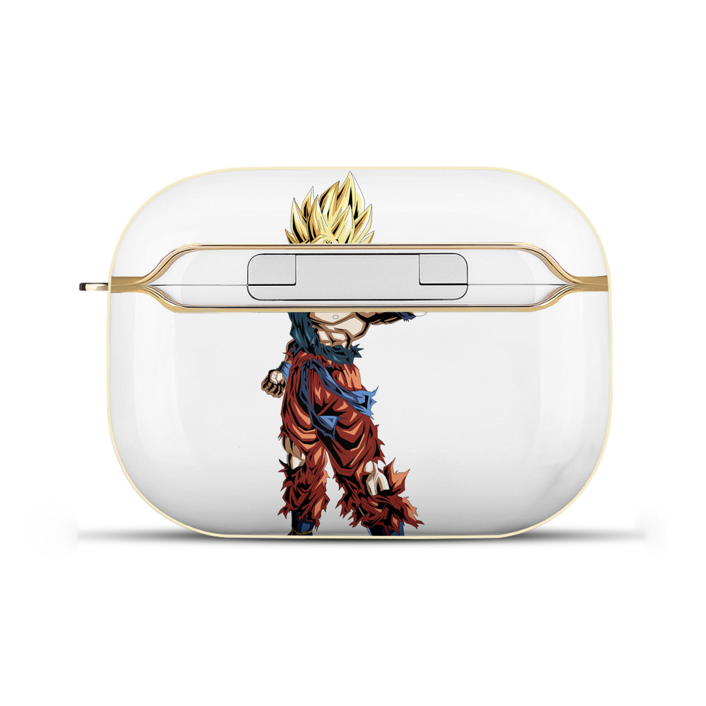 （画像用） ドラゴンボール 孫悟空（そん ごくう）Son Goku カカロット DRAGON BALL Kakarotto 【AirPods Pro用】ハードシェル保護ケース｜耐衝撃・防指紋・カラビナ付き商品仕様