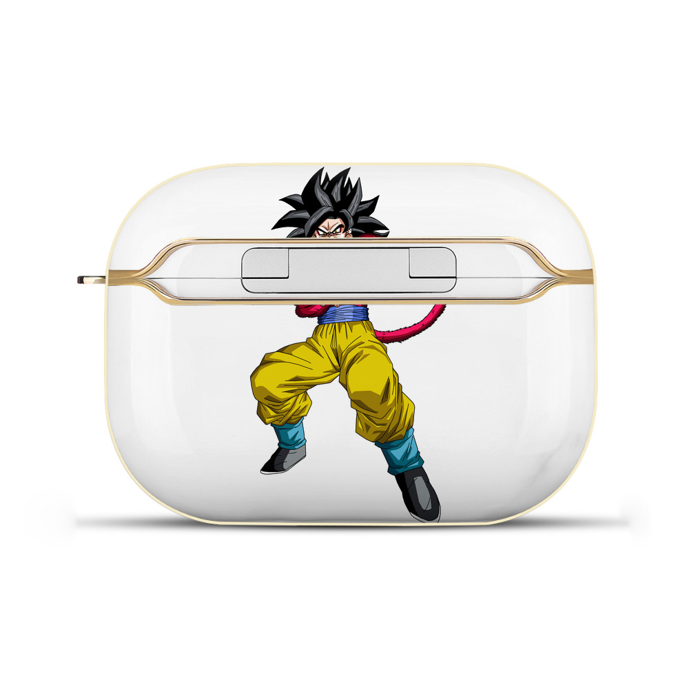 （画像用） ドラゴンボール 孫悟空（そん ごくう）Son Goku カカロット DRAGON BALL Kakarotto 【AirPods Pro用】ハードシェル保護ケース｜耐衝撃・防指紋・カラビナ付き商品仕様
