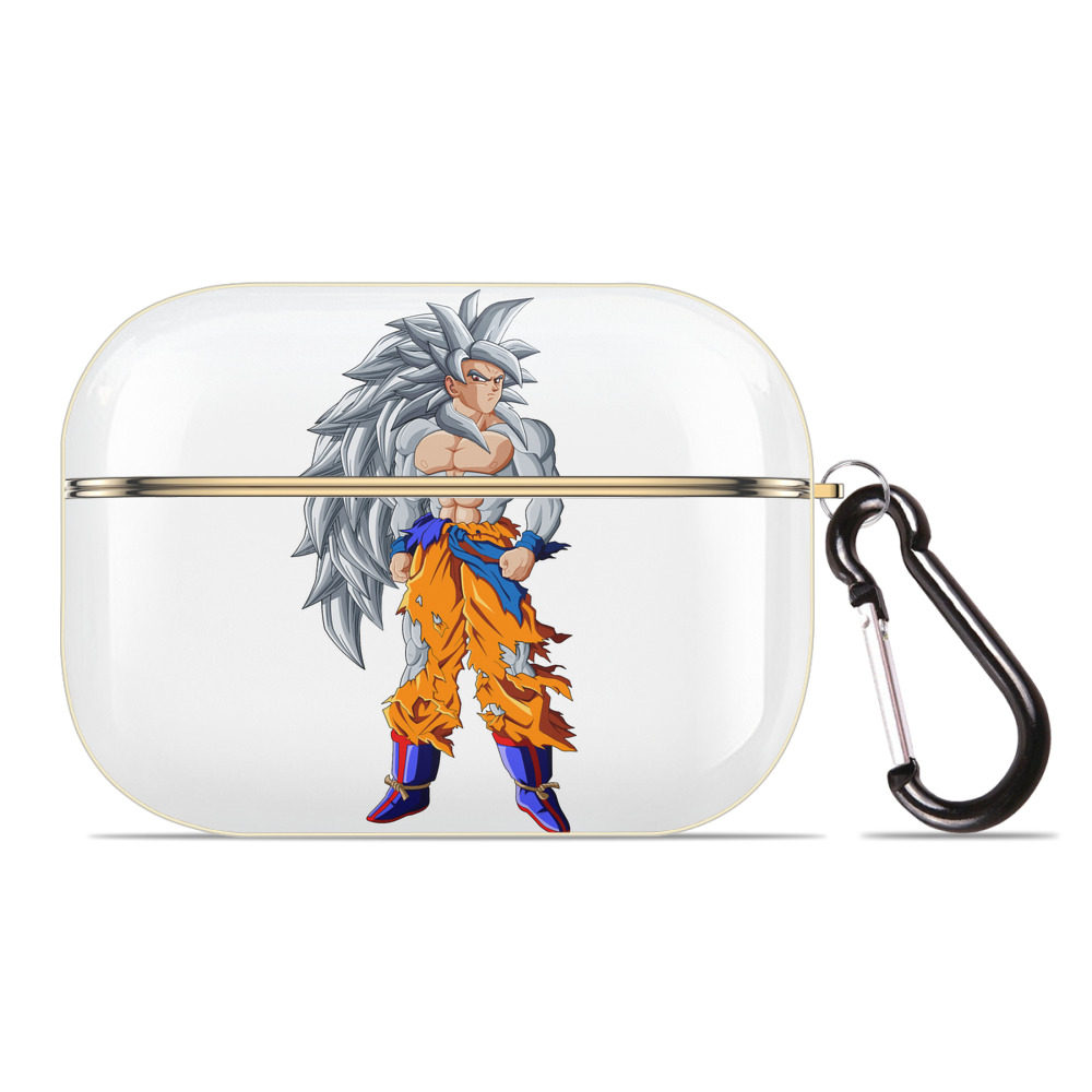 （画像用） ドラゴンボール 孫悟空（そん ごくう）Son Goku カカロット DRAGON BALL Kakarotto 【AirPods Pro用】ハードシェル保護ケース｜耐衝撃・防指紋・カラビナ付き商品仕様