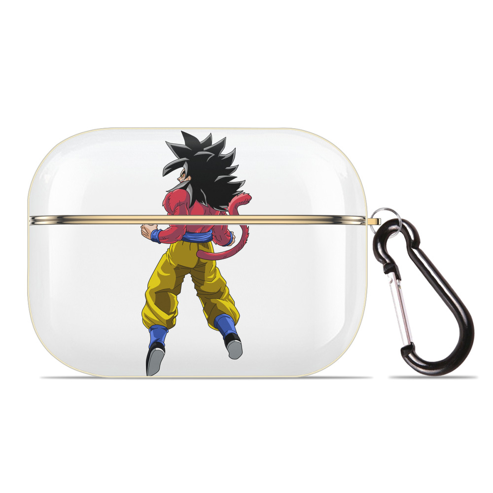 （画像用） ドラゴンボール 孫悟空（そん ごくう）Son Goku カカロット DRAGON BALL Kakarotto 【AirPods Pro用】ハードシェル保護ケース｜耐衝撃・防指紋・カラビナ付き商品仕様