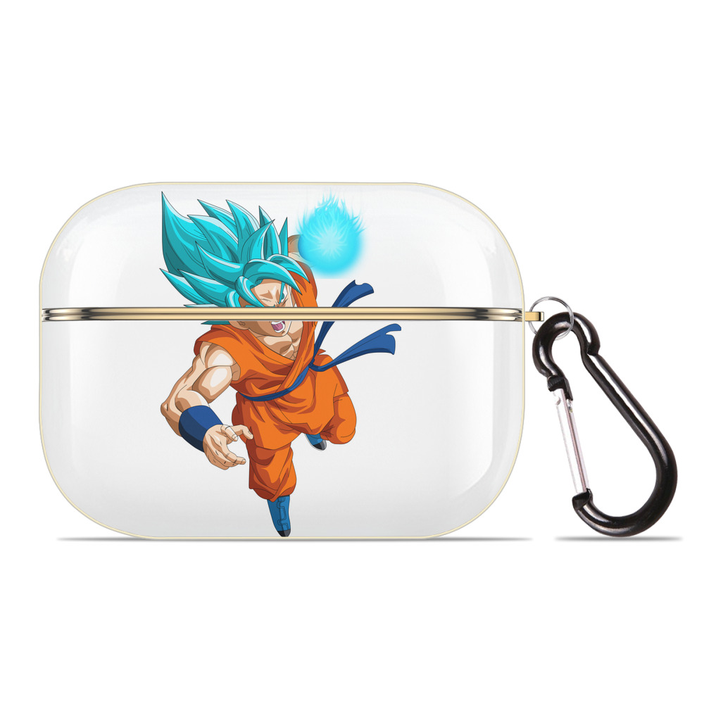 （画像用） ドラゴンボール 孫悟空（そん ごくう）Son Goku カカロット DRAGON BALL Kakarotto 【AirPods Pro用】ハードシェル保護ケース｜耐衝撃・防指紋・カラビナ付き商品仕様