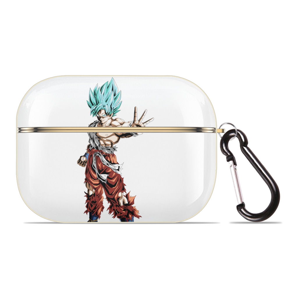 （画像用） ドラゴンボール 孫悟空（そん ごくう）Son Goku カカロット DRAGON BALL Kakarotto 【AirPods Pro用】ハードシェル保護ケース｜耐衝撃・防指紋・カラビナ付き商品仕様
