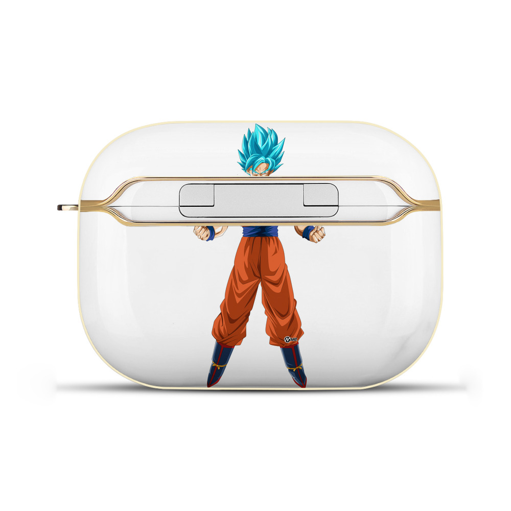 （画像用） ドラゴンボール 孫悟空（そん ごくう）Son Goku カカロット DRAGON BALL Kakarotto 【AirPods Pro用】ハードシェル保護ケース｜耐衝撃・防指紋・カラビナ付き商品仕様