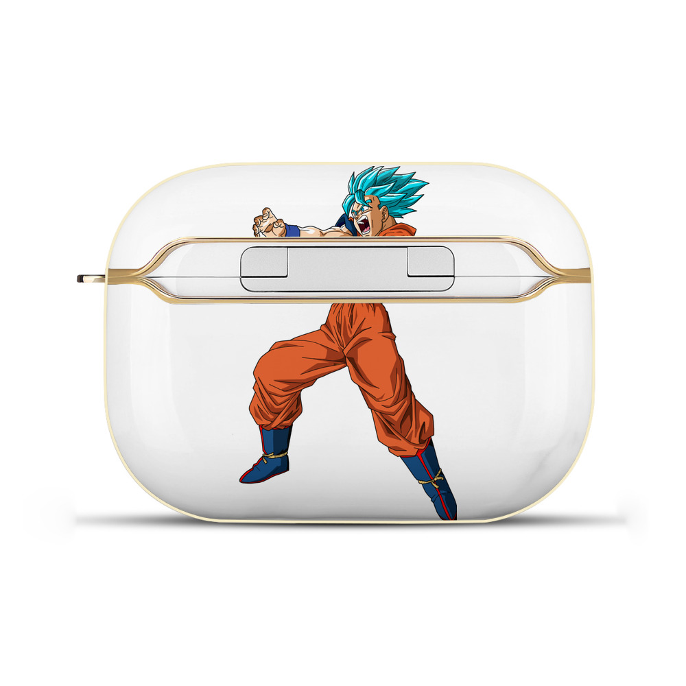 （画像用） ドラゴンボール 孫悟空（そん ごくう）Son Goku カカロット DRAGON BALL Kakarotto 【AirPods Pro用】ハードシェル保護ケース｜耐衝撃・防指紋・カラビナ付き商品仕様