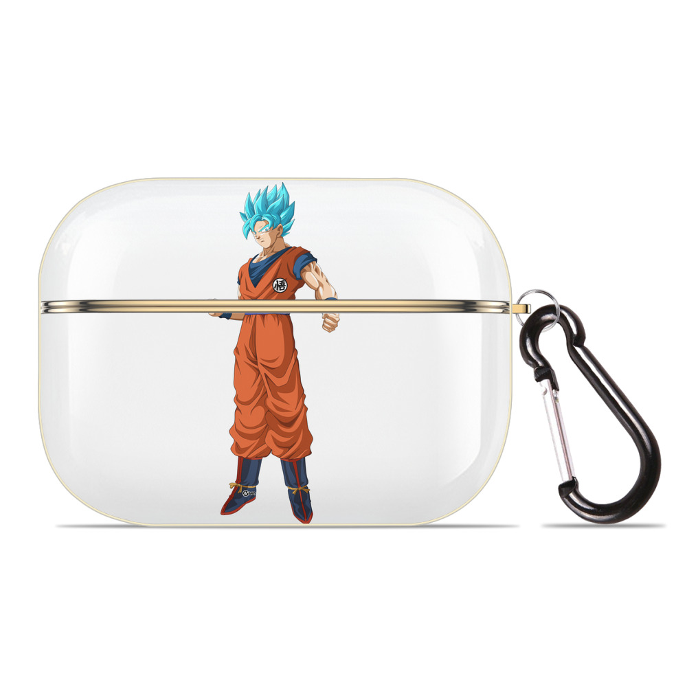 （画像用） ドラゴンボール 孫悟空（そん ごくう）Son Goku カカロット DRAGON BALL Kakarotto 【AirPods Pro用】ハードシェル保護ケース｜耐衝撃・防指紋・カラビナ付き商品仕様