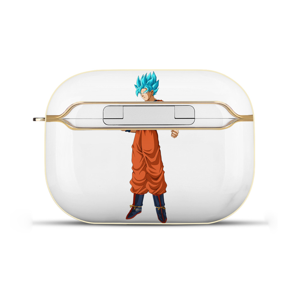 （画像用） ドラゴンボール 孫悟空（そん ごくう）Son Goku カカロット DRAGON BALL Kakarotto 【AirPods Pro用】ハードシェル保護ケース｜耐衝撃・防指紋・カラビナ付き商品仕様