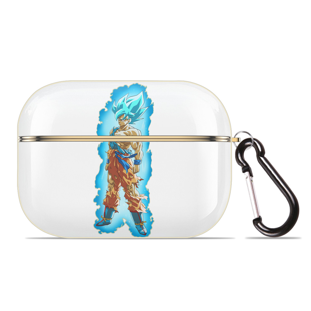 （画像用） ドラゴンボール 孫悟空（そん ごくう）Son Goku カカロット DRAGON BALL Kakarotto 【AirPods Pro用】ハードシェル保護ケース｜耐衝撃・防指紋・カラビナ付き商品仕様