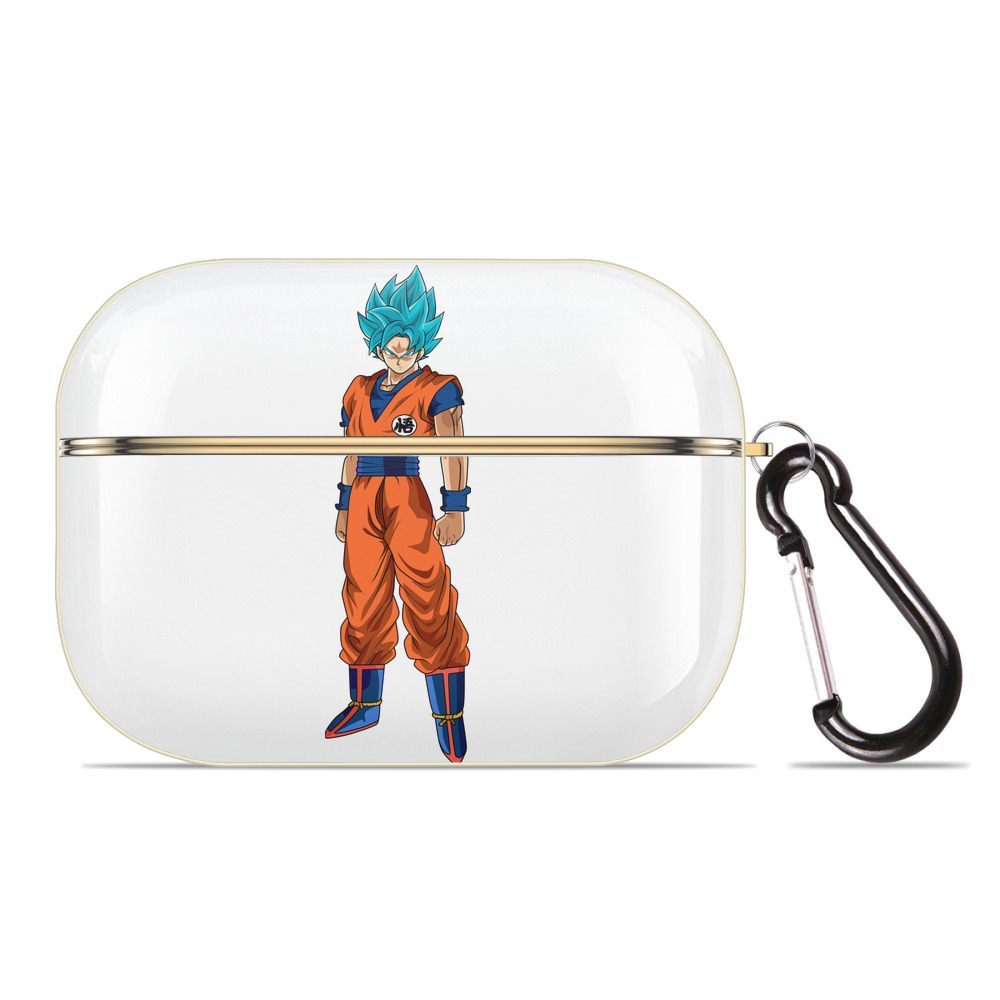 （画像用） ドラゴンボール 孫悟空（そん ごくう）Son Goku カカロット DRAGON BALL Kakarotto 【AirPods Pro用】ハードシェル保護ケース｜耐衝撃・防指紋・カラビナ付き商品仕様