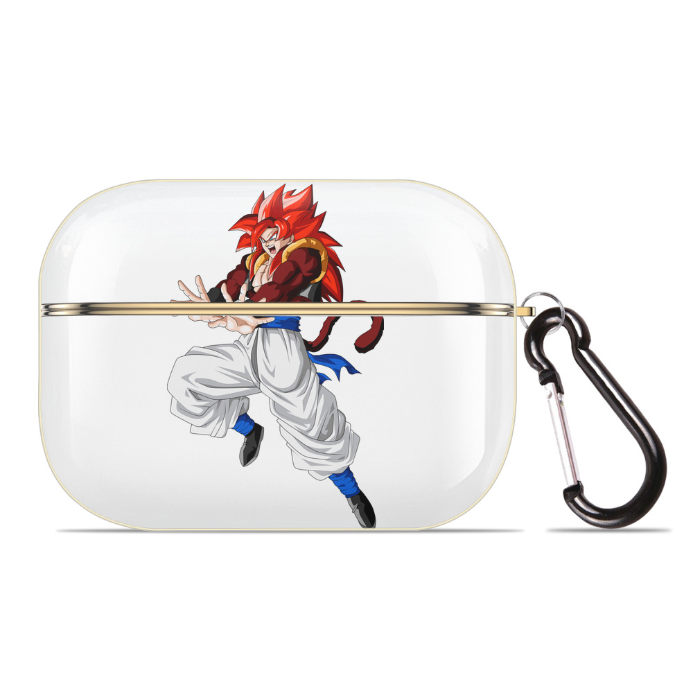 （画像用） ドラゴンボール 孫悟空（そん ごくう）Son Goku カカロット DRAGON BALL Kakarotto 【AirPods Pro用】ハードシェル保護ケース｜耐衝撃・防指紋・カラビナ付き商品仕様