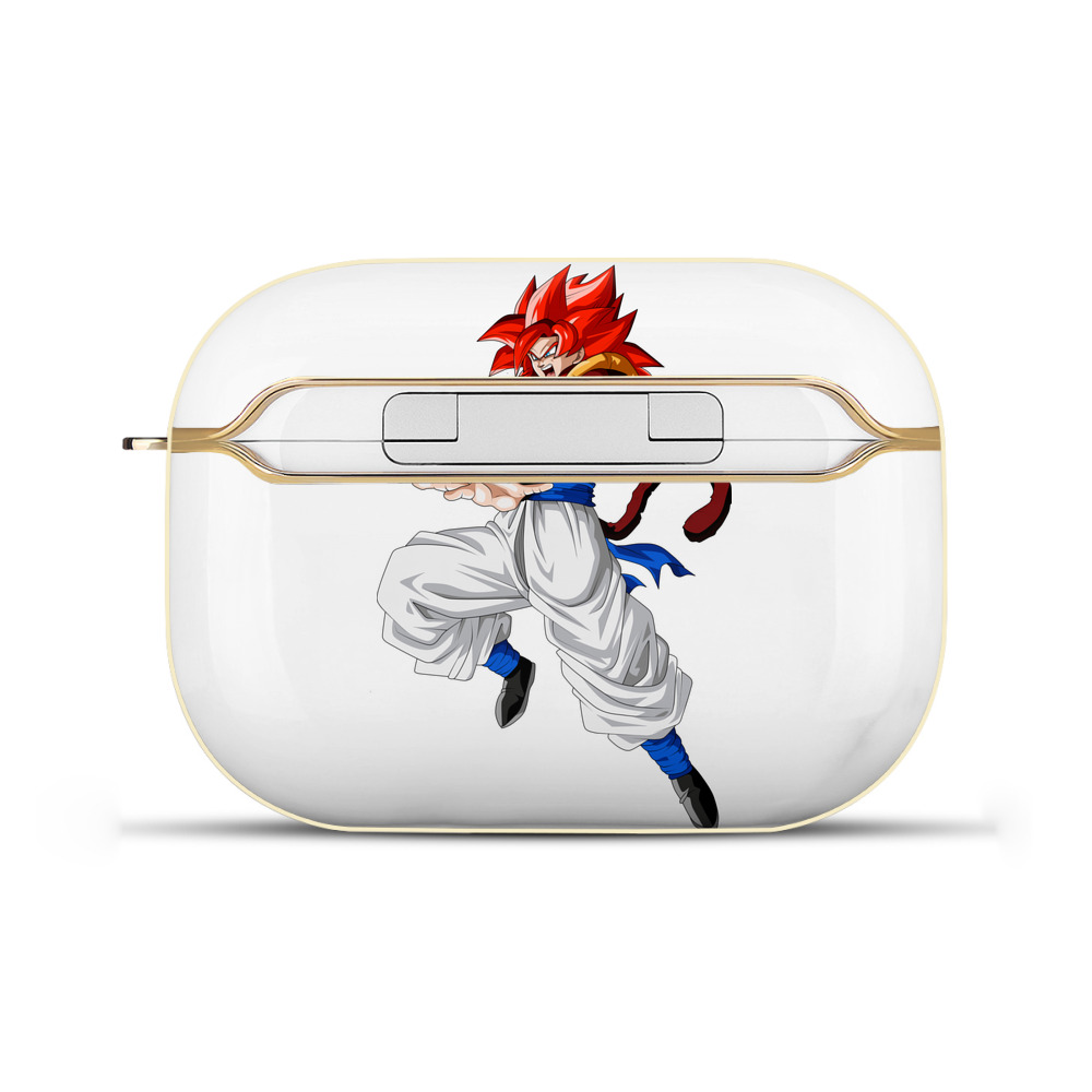 （画像用） ドラゴンボール 孫悟空（そん ごくう）Son Goku カカロット DRAGON BALL Kakarotto 【AirPods Pro用】ハードシェル保護ケース｜耐衝撃・防指紋・カラビナ付き商品仕様