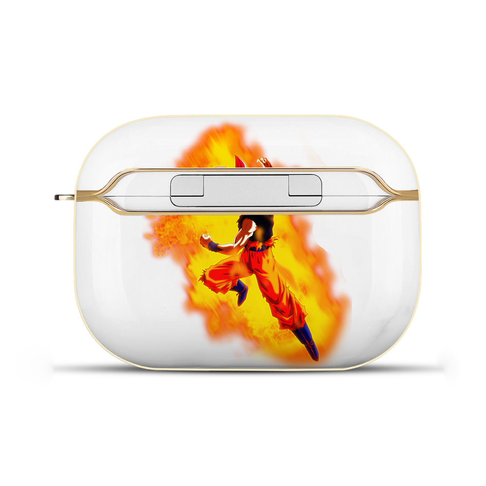 （画像用） ドラゴンボール 孫悟空（そん ごくう）Son Goku カカロット DRAGON BALL Kakarotto 【AirPods Pro用】ハードシェル保護ケース｜耐衝撃・防指紋・カラビナ付き商品仕様
