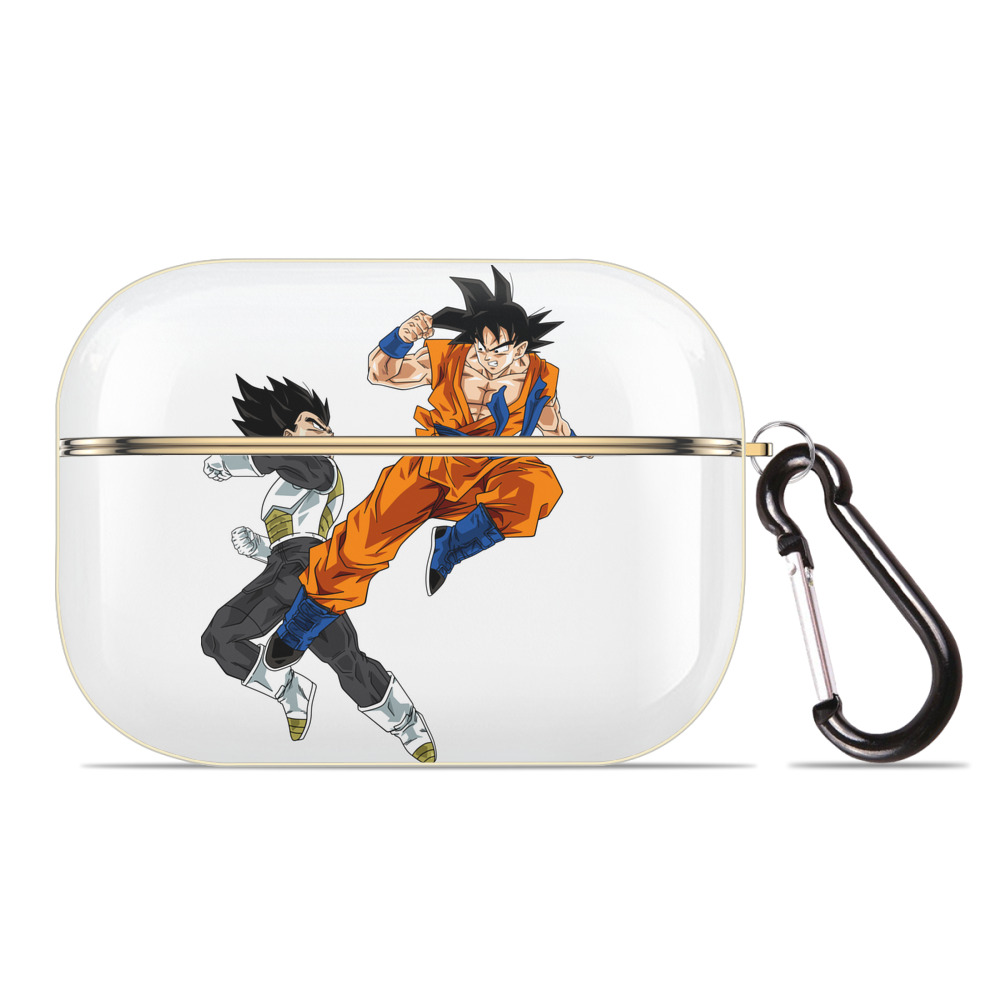 （画像用） ドラゴンボール 孫悟空（そん ごくう）Son Goku カカロット DRAGON BALL Kakarotto 【AirPods Pro用】ハードシェル保護ケース｜耐衝撃・防指紋・カラビナ付き商品仕様