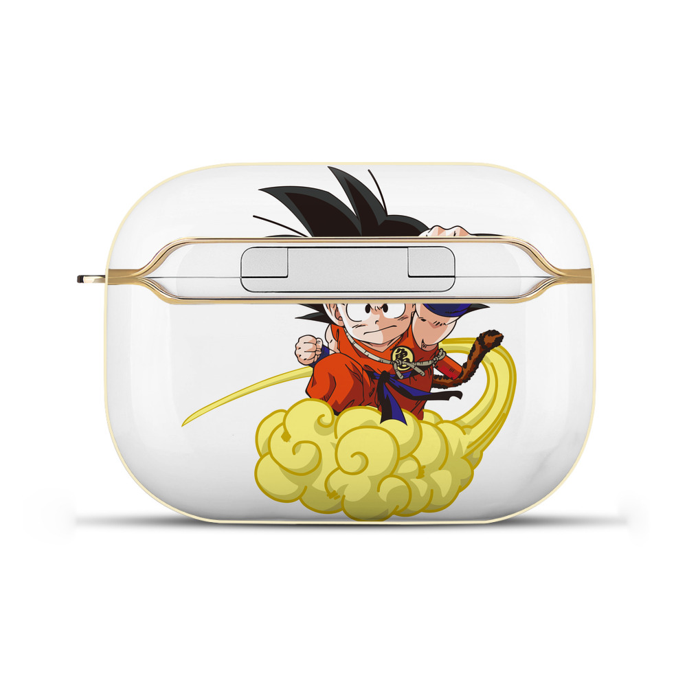 （画像用） ドラゴンボール 孫悟空（そん ごくう）Son Goku カカロット DRAGON BALL Kakarotto 【AirPods Pro用】ハードシェル保護ケース｜耐衝撃・防指紋・カラビナ付き商品仕様