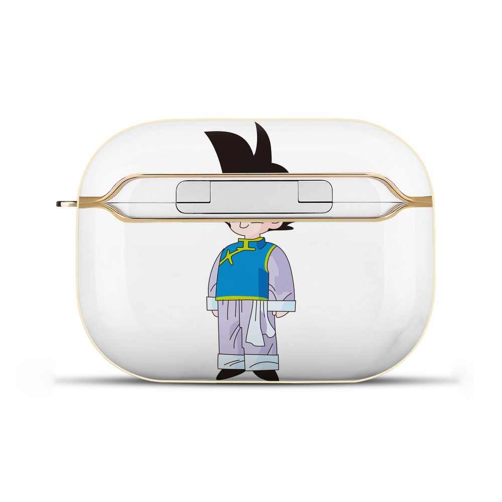 （画像用） ドラゴンボール 孫悟空（そん ごくう）Son Goku カカロット DRAGON BALL Kakarotto 【AirPods Pro用】ハードシェル保護ケース｜耐衝撃・防指紋・カラビナ付き商品仕様